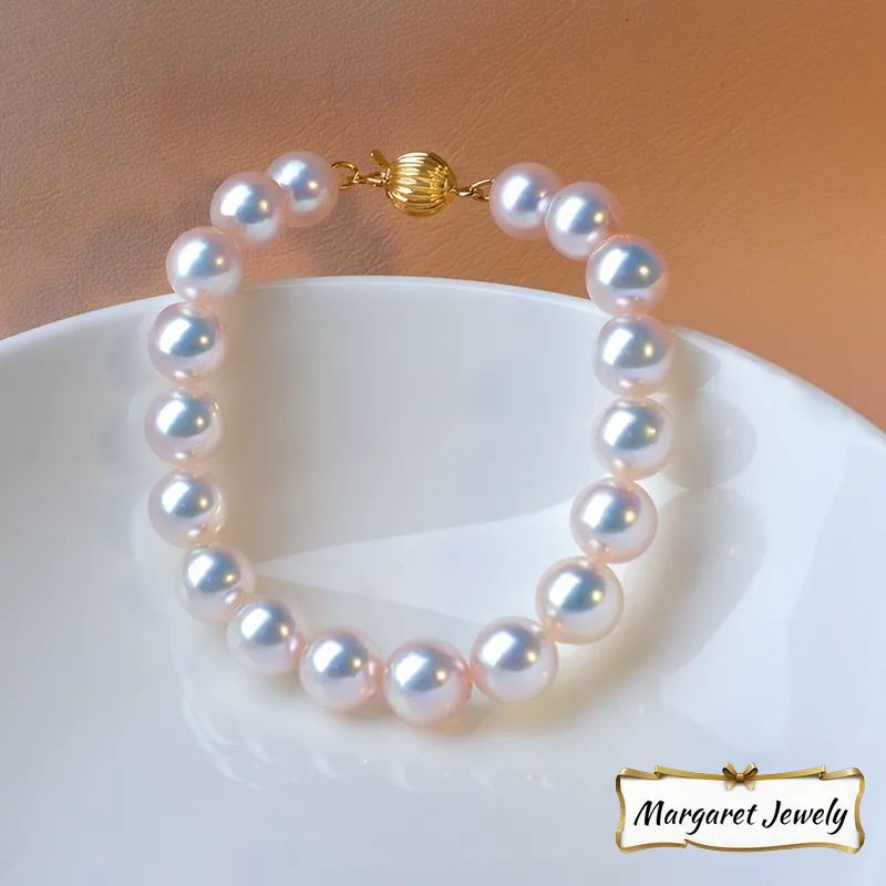 Akoya Pearl Bracelet in 14K Gold