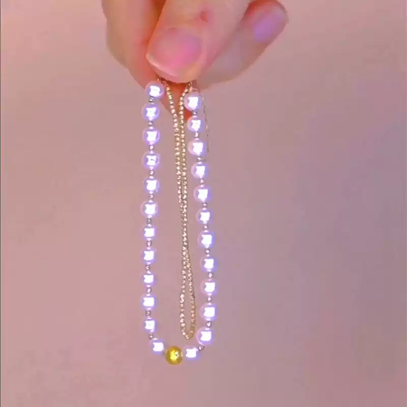 Akoya Double-Layer Pearl Bracelet in 18K Gold