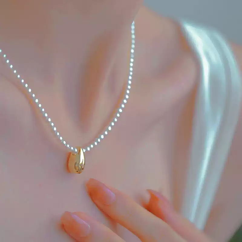 Akoya Pearl Choker Necklace in 18K Yellow Gold