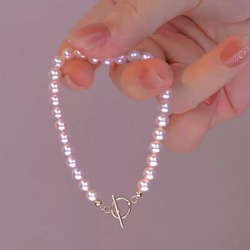 Akoya Pearl Bracelet in 18K Yellow Gold
