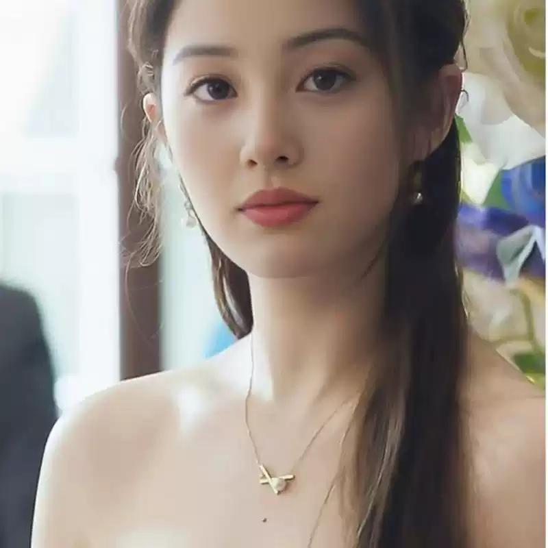 Akoya Chain Pearl Pendant Necklace in 18K Yellow Gold with 6-6.5 mm Pearls