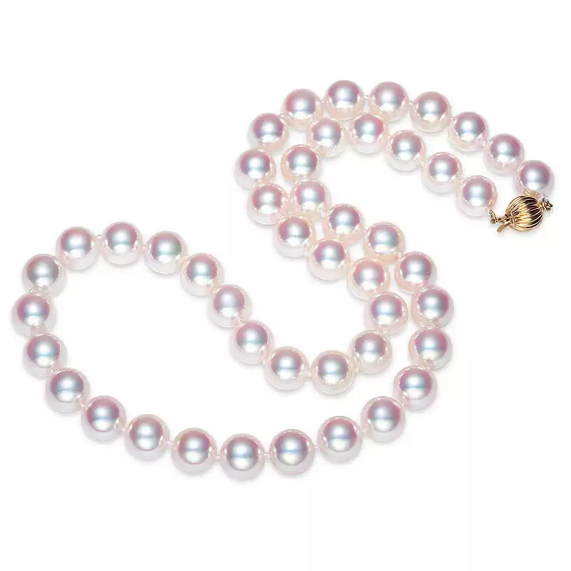 Akoya Strand Pearl Lariat Necklace