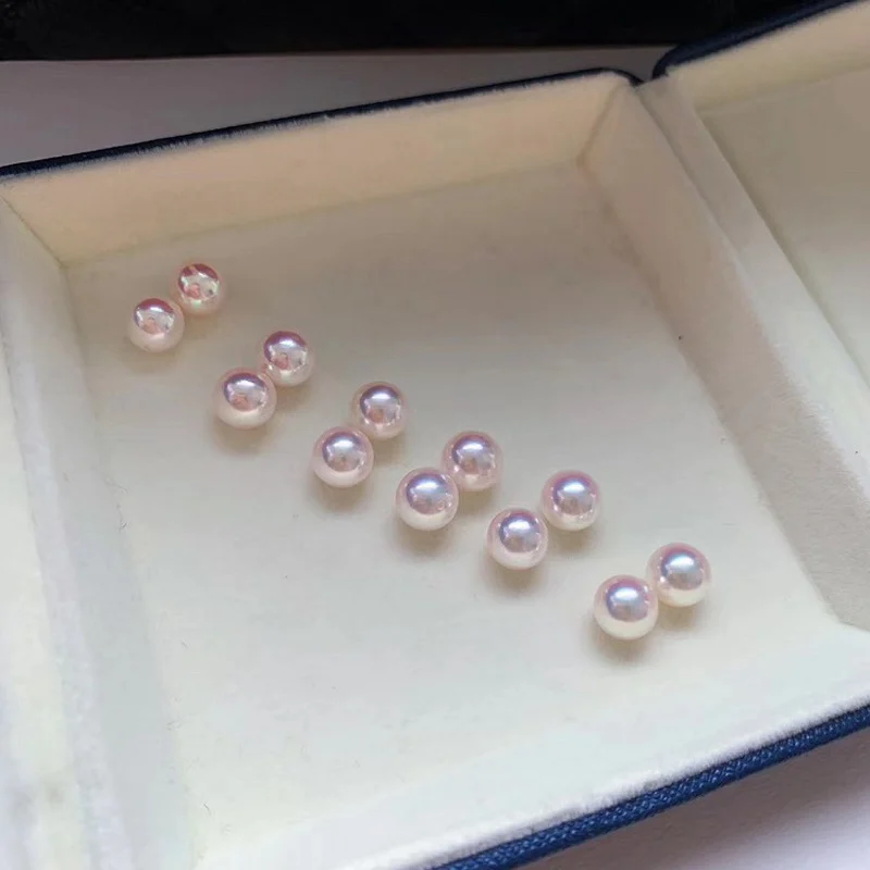 5-9 mm Aurora Clean-Surface Round Akoya Loose Pearls