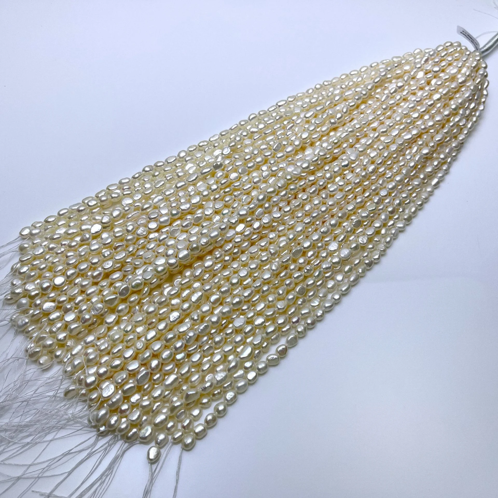 Two-Side Luster Freshwater Pearl Strands