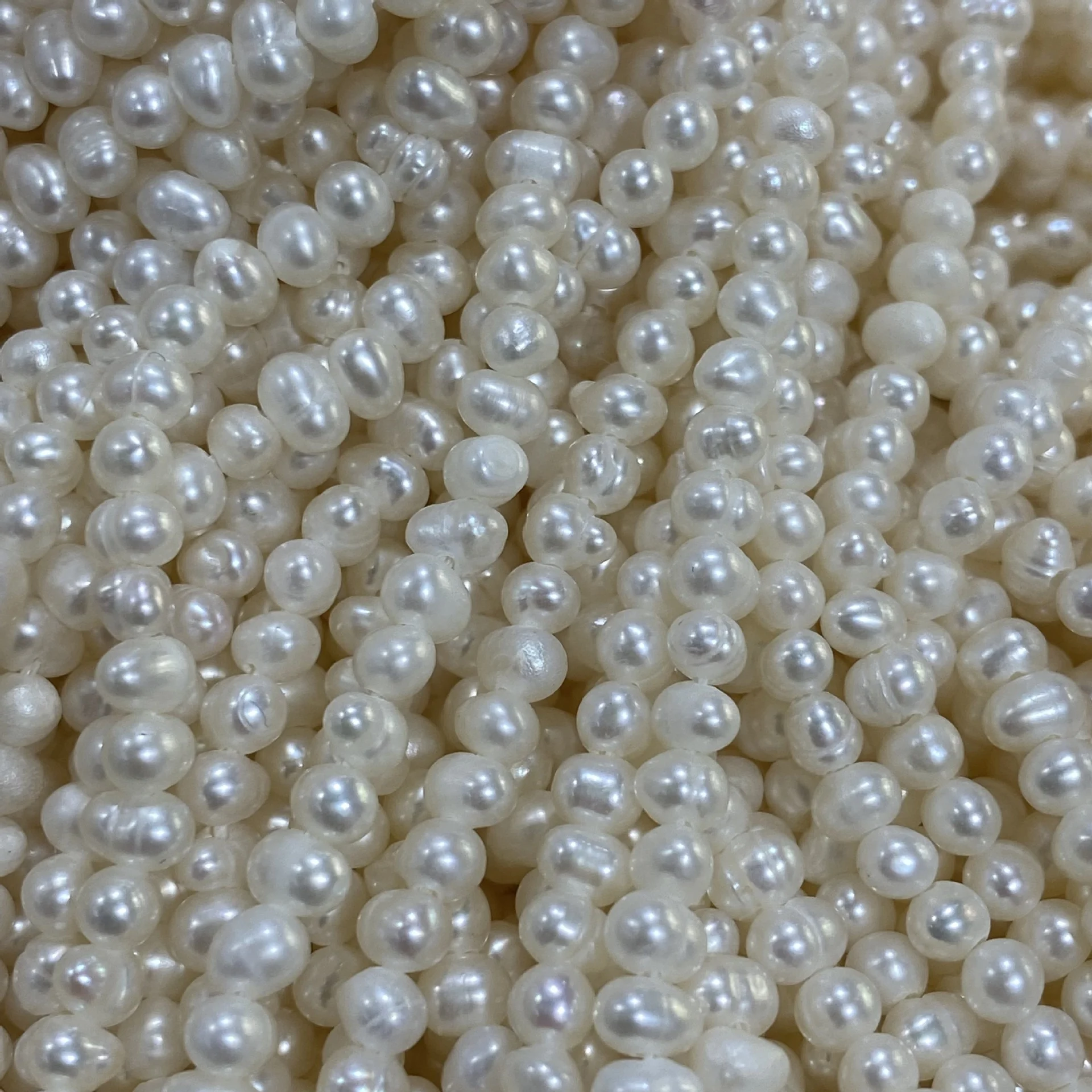 Potato Freshwater Pearl Strands for Jewelry Making