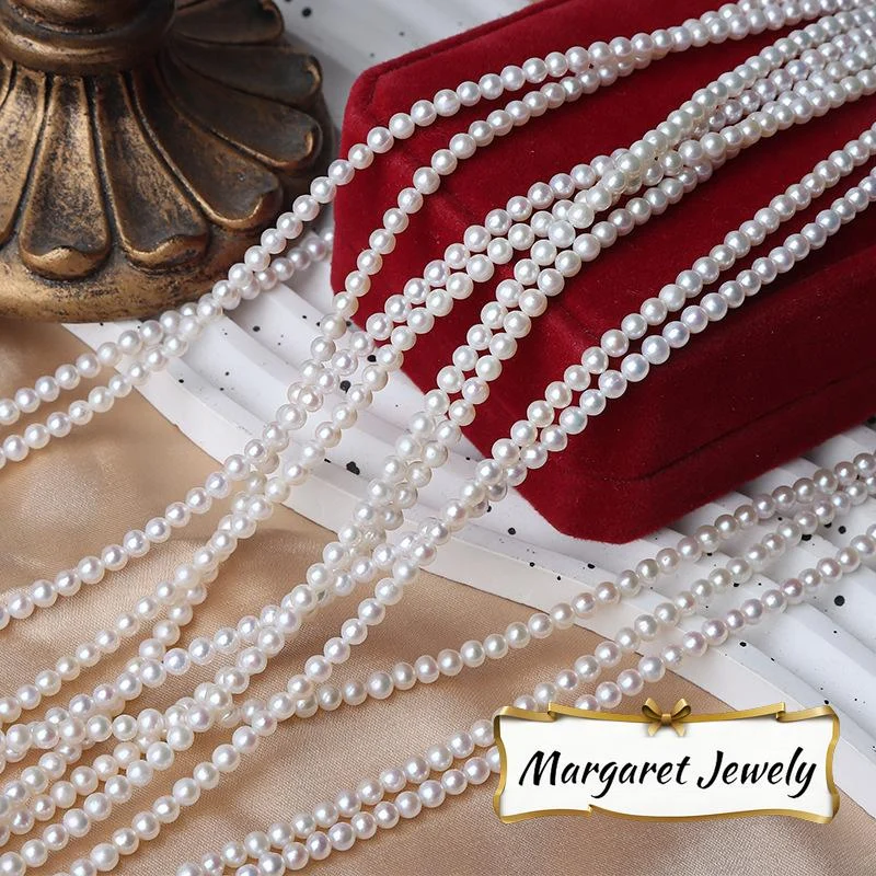 2-11 mm Round Freshwater Pearl Strands for Jewelry Making