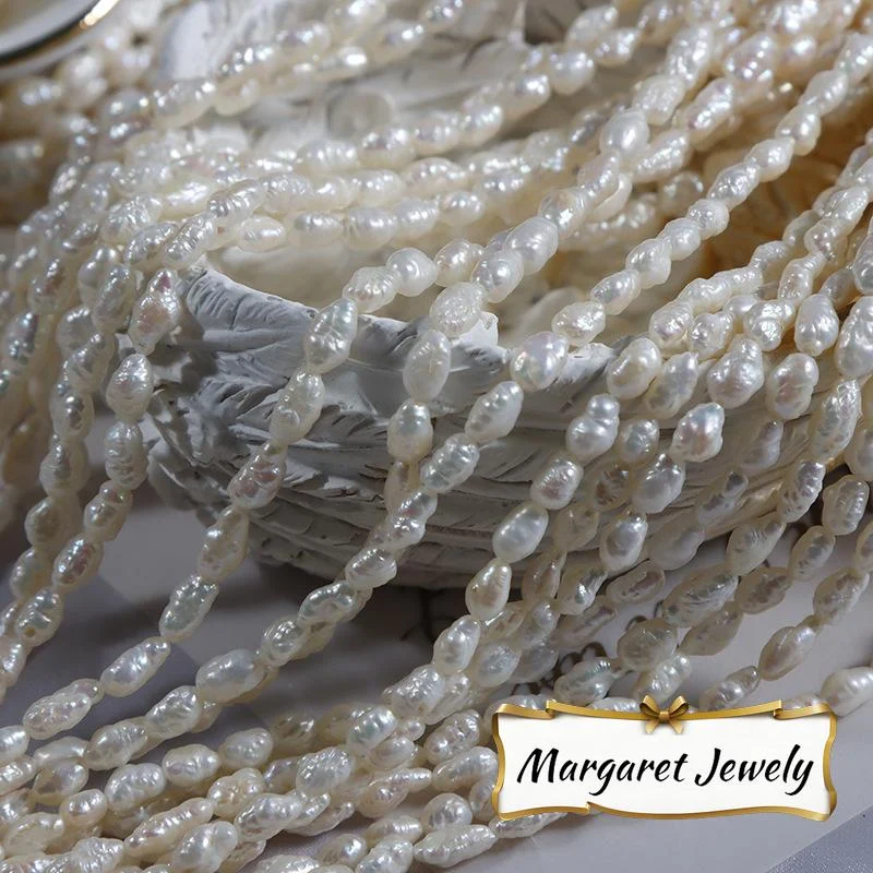 Wrinkled Organic Freshwater Baroque Pearl Strand