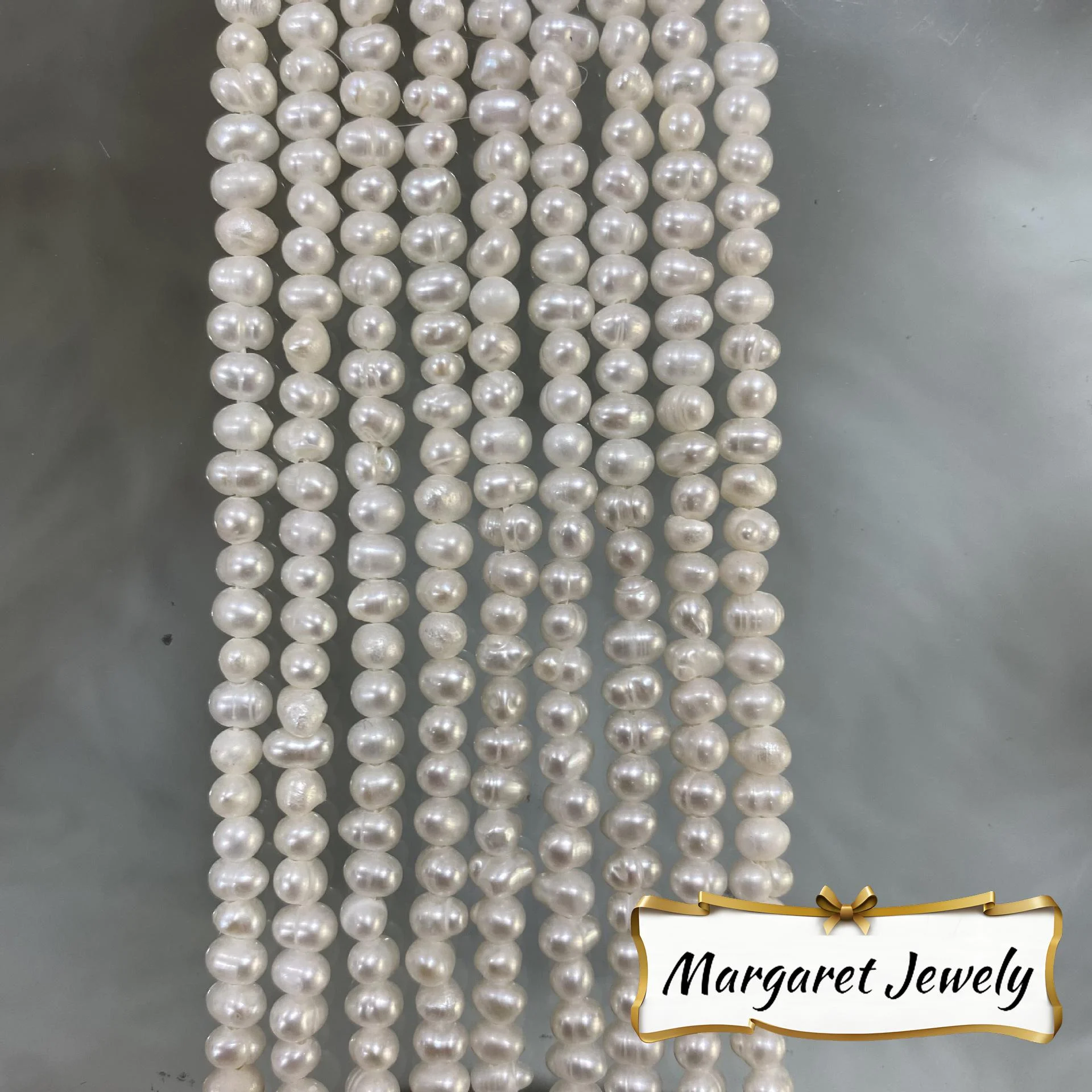 Potato Freshwater Pearl Strands for Jewelry Making