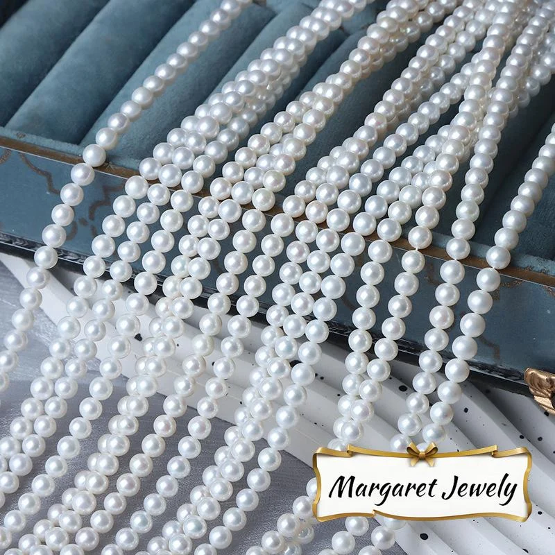 2-11 mm Round Freshwater Pearl Strands for Jewelry Making