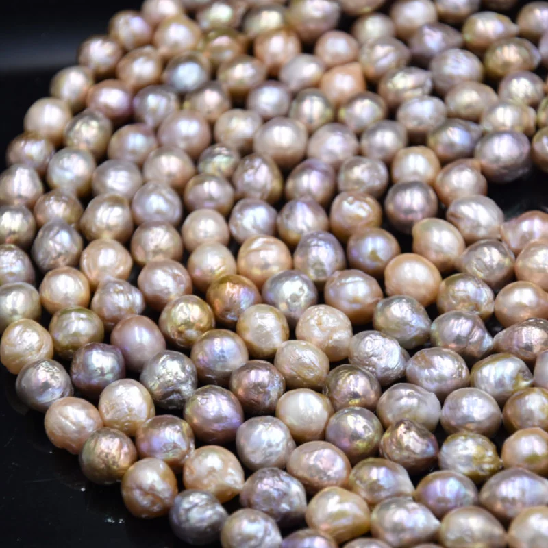 Large Wrinkled Organic Freshwater Baroque Pearl Strand