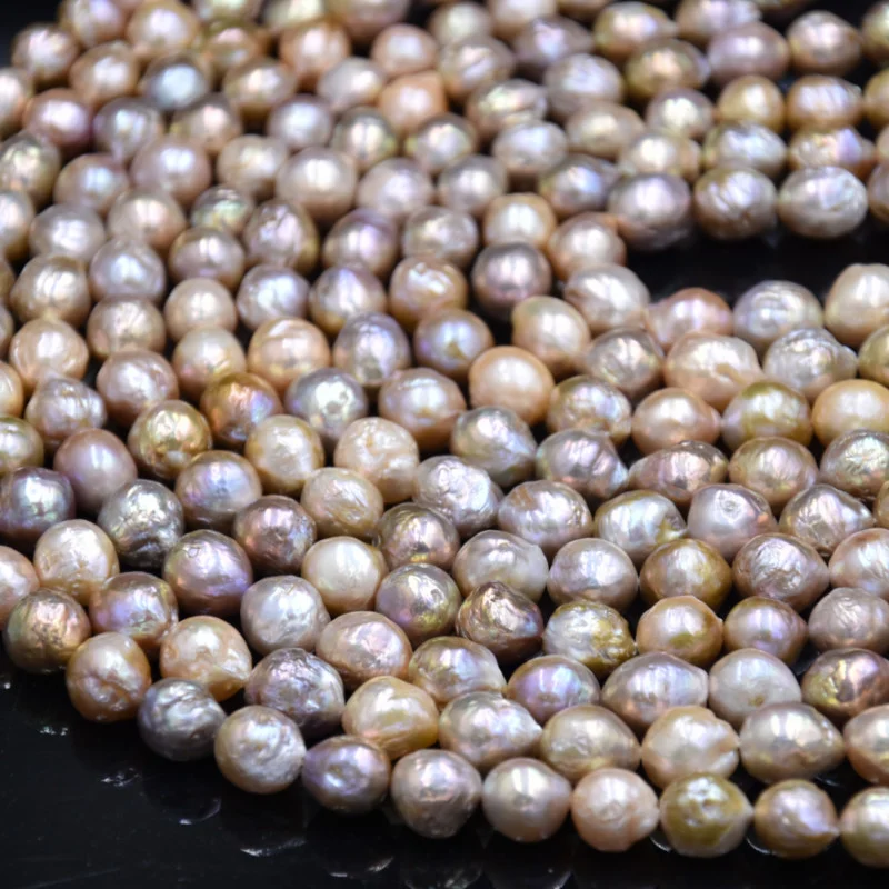 Large Wrinkled Organic Freshwater Baroque Pearl Strand