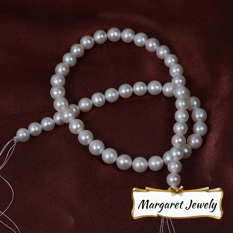 2-10 mm Near-Round Freshwater Pearl Strands