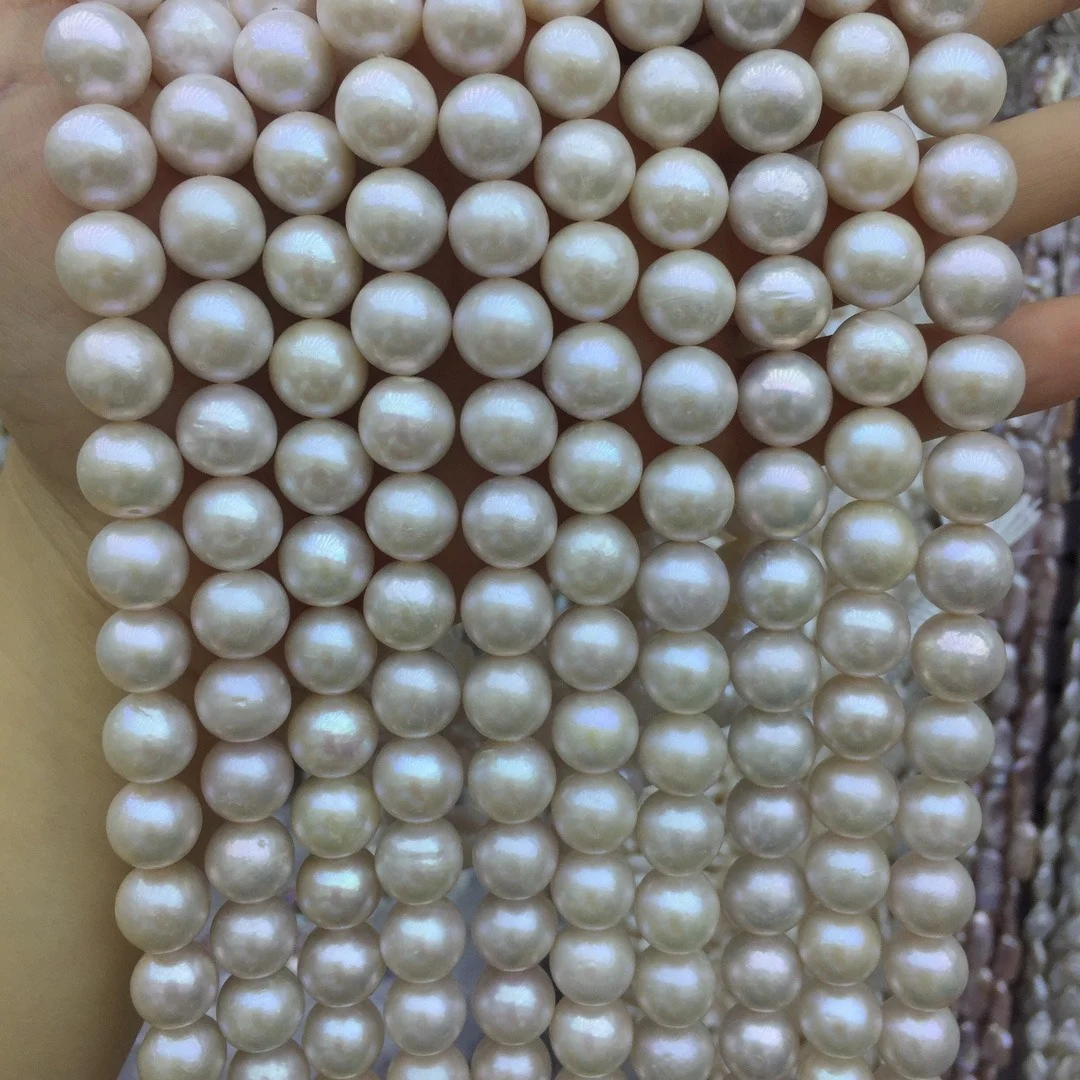 Edison Round Freshwater Pearl Strands