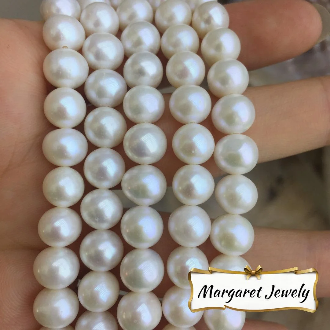 2-11 mm Round Freshwater Pearl Strands for Jewelry Making