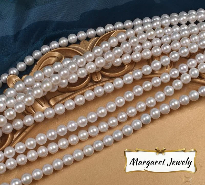 2-11 mm Round Freshwater Pearl Strands for Jewelry Making