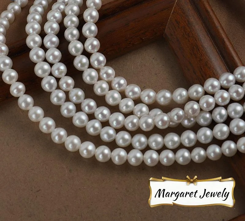 2-11 mm Round Freshwater Pearl Strands for Jewelry Making