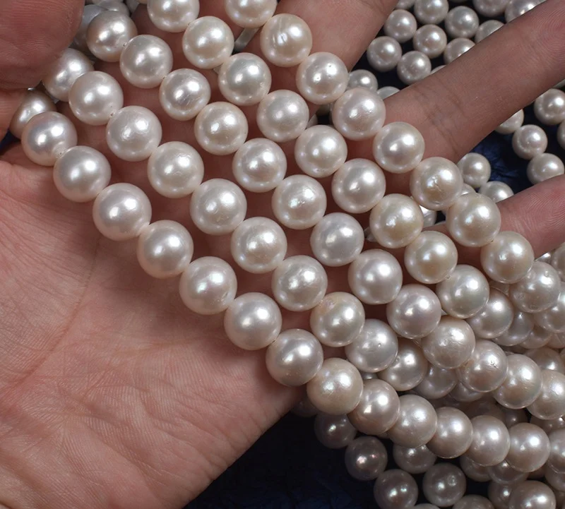 Edison Round Freshwater Pearl Strands