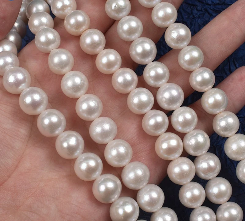 Edison Round Freshwater Pearl Strands