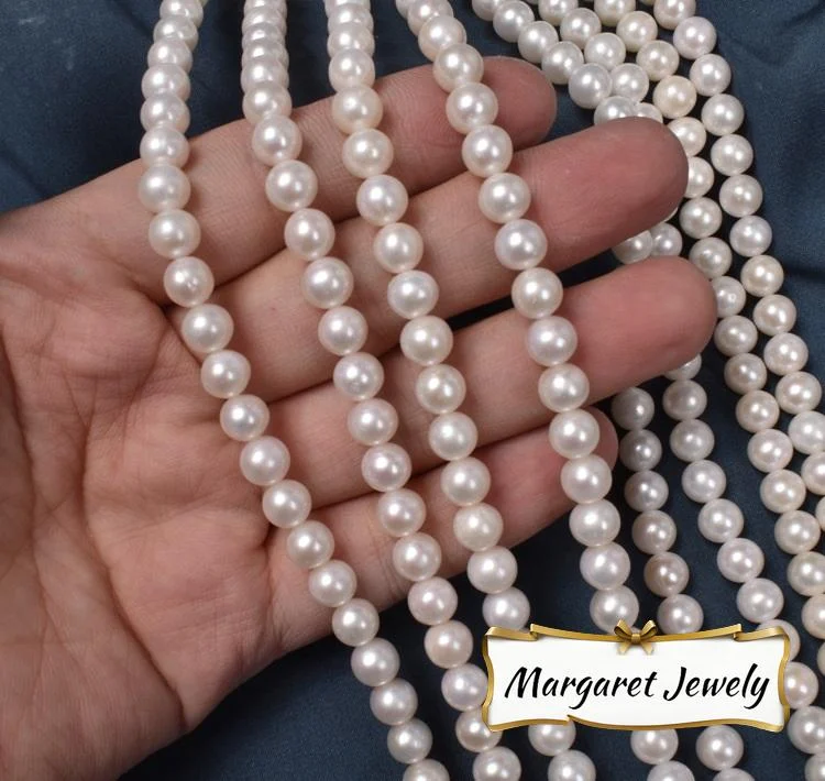2-11 mm Round Freshwater Pearl Strands for Jewelry Making
