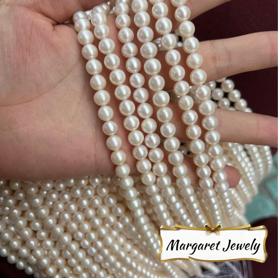 2-11 mm Round Freshwater Pearl Strands for Jewelry Making