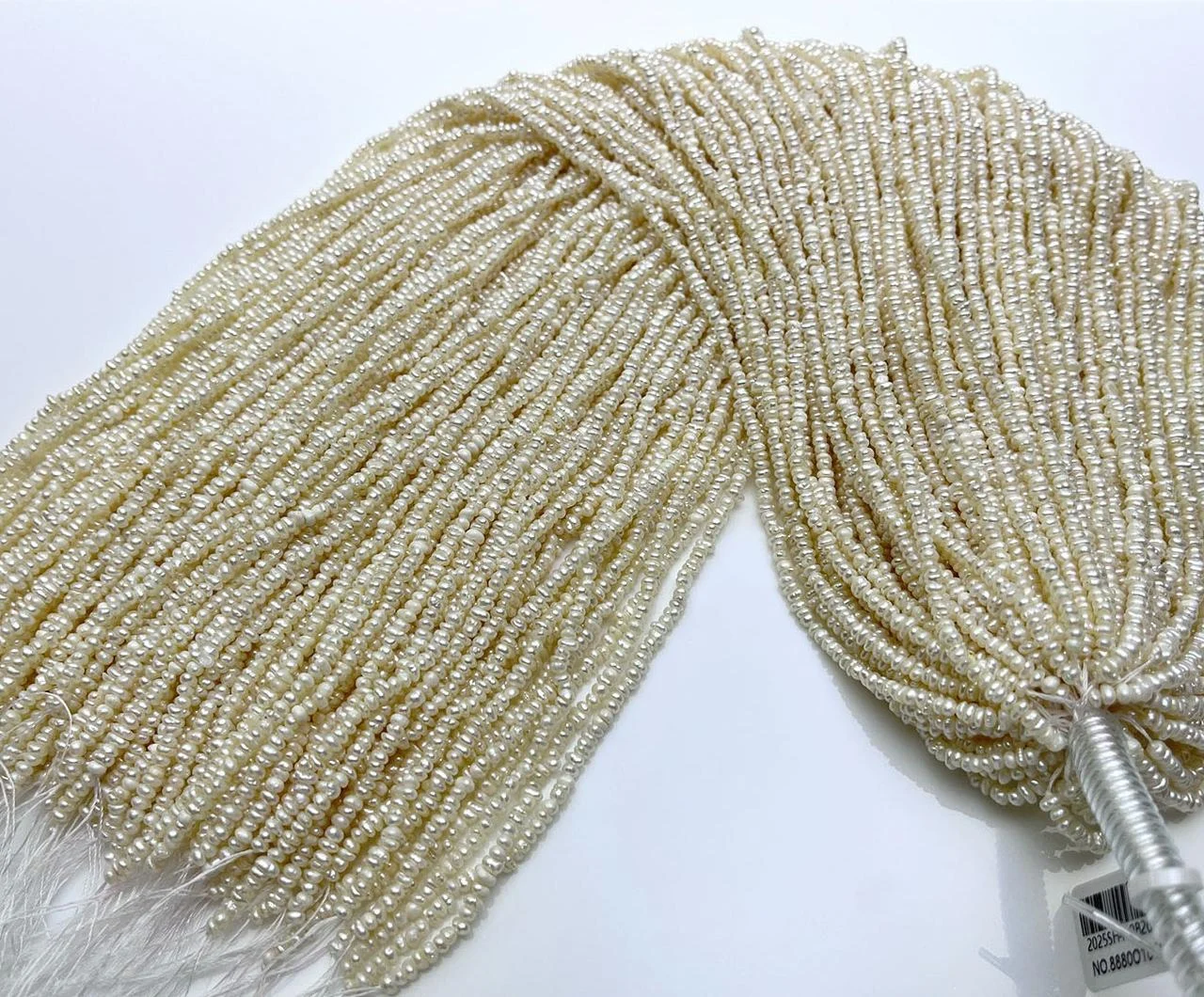 Four-Side Luster Freshwater Pearl Strands