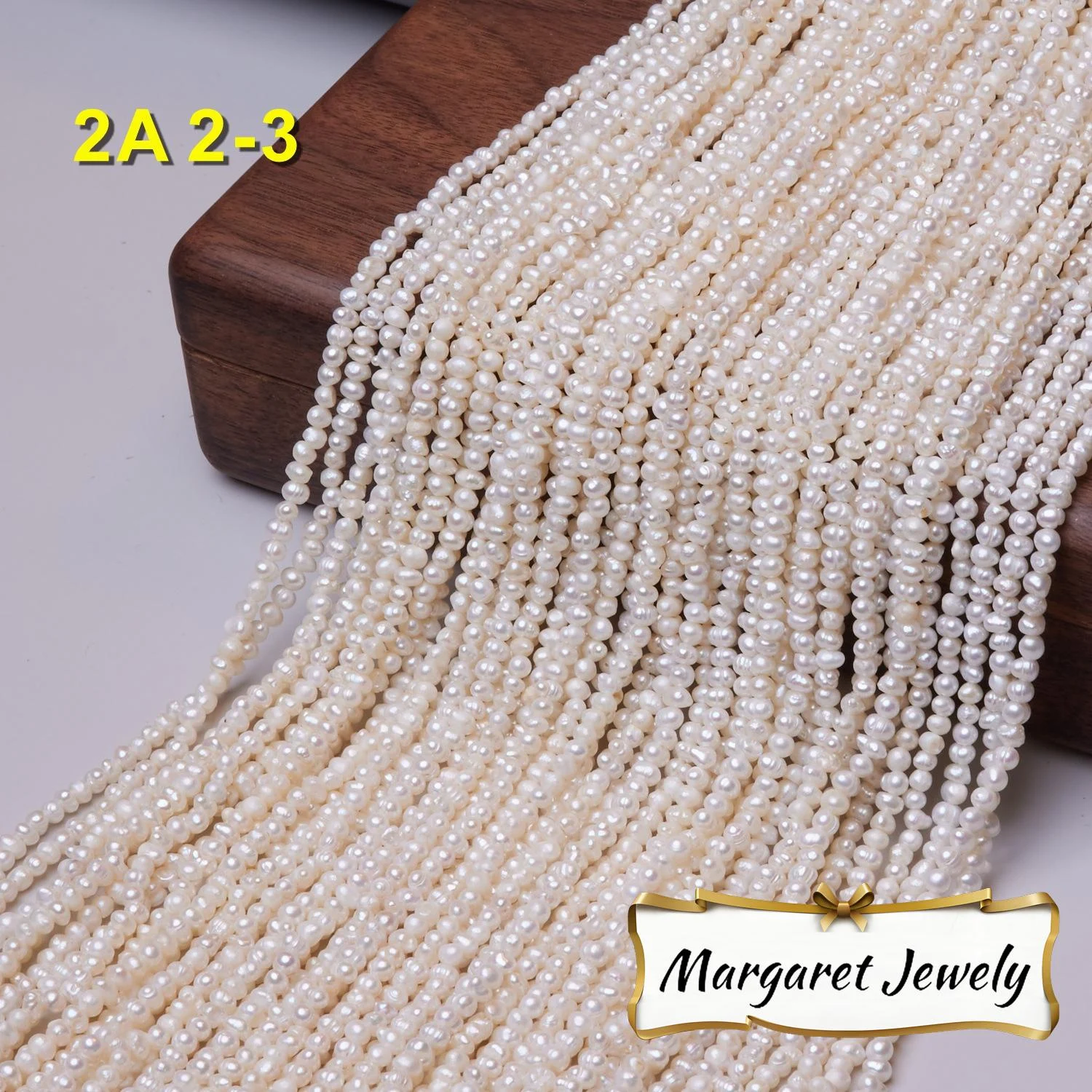 Oval Freshwater Pearl Strands for Jewelry Making