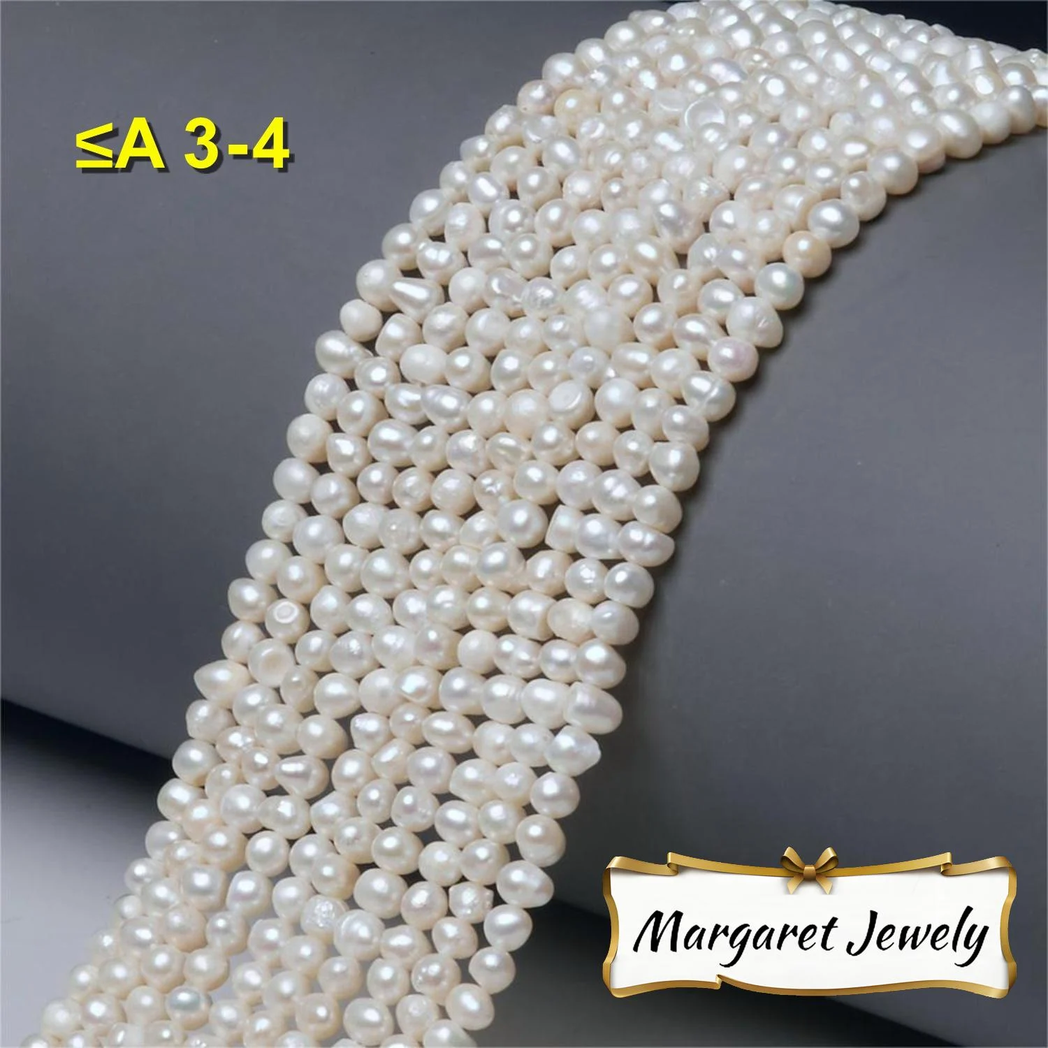 Oval Freshwater Pearl Strands for Jewelry Making