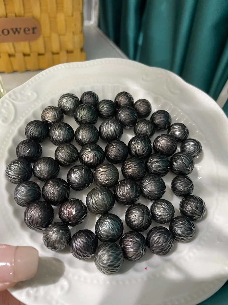 Dragon-Scale Tahitian Pearl, 10–14 mm — Single Pearl