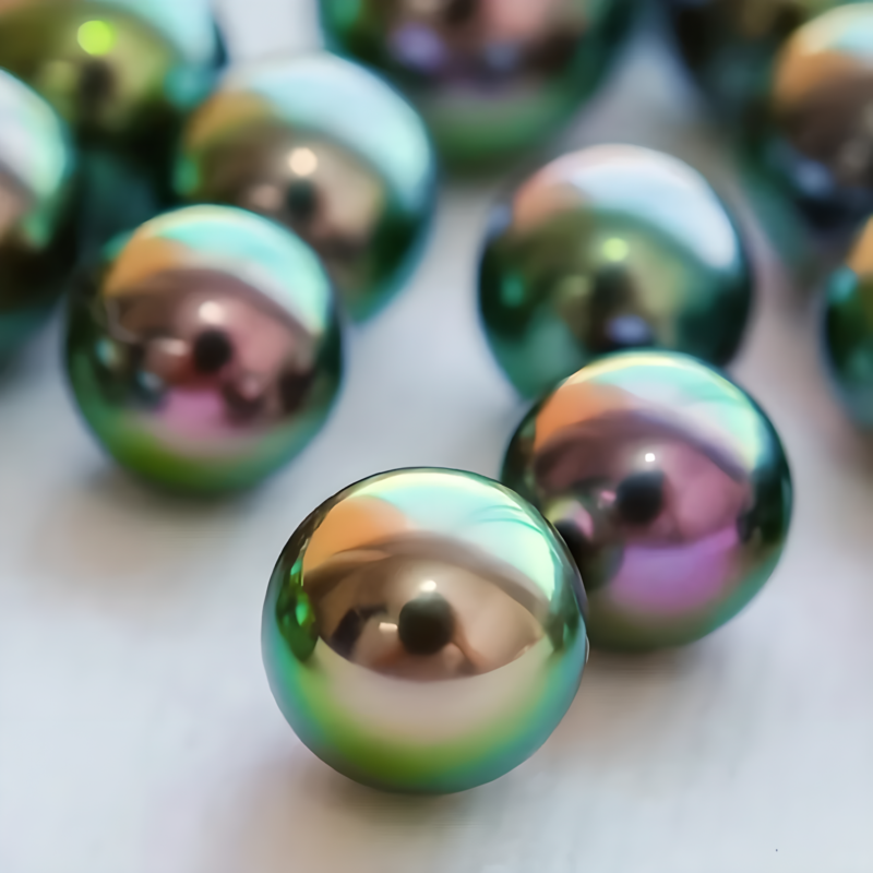 Tahitian black pearls
