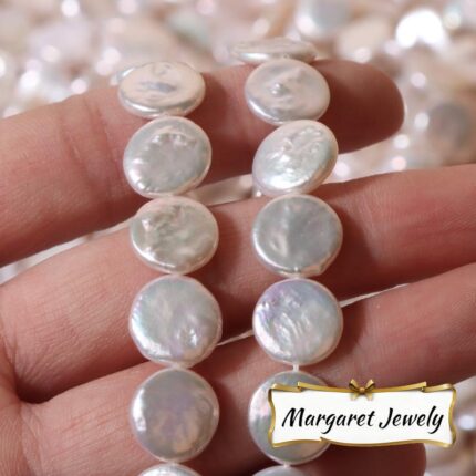 Baroque - Button-Shaped - 10-11mm - High Luster