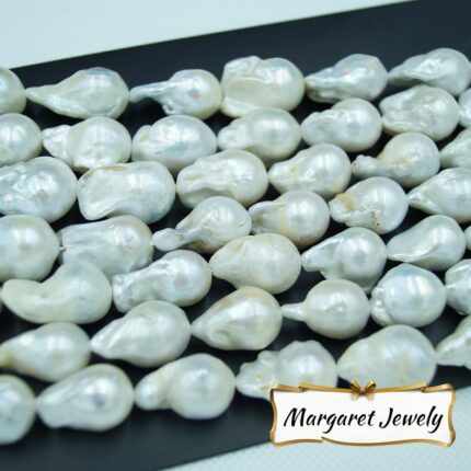 Baroque - White,Iridescent - High Luster