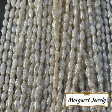 Rice Shaped - 3-4mm - Wild Keshi