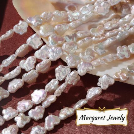 Baroque - Butterfly-Shaped - High Luster - Horizontal Drilled - Iridescent