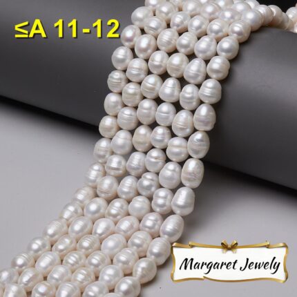 Rice Shaped - 11-12mm - AB