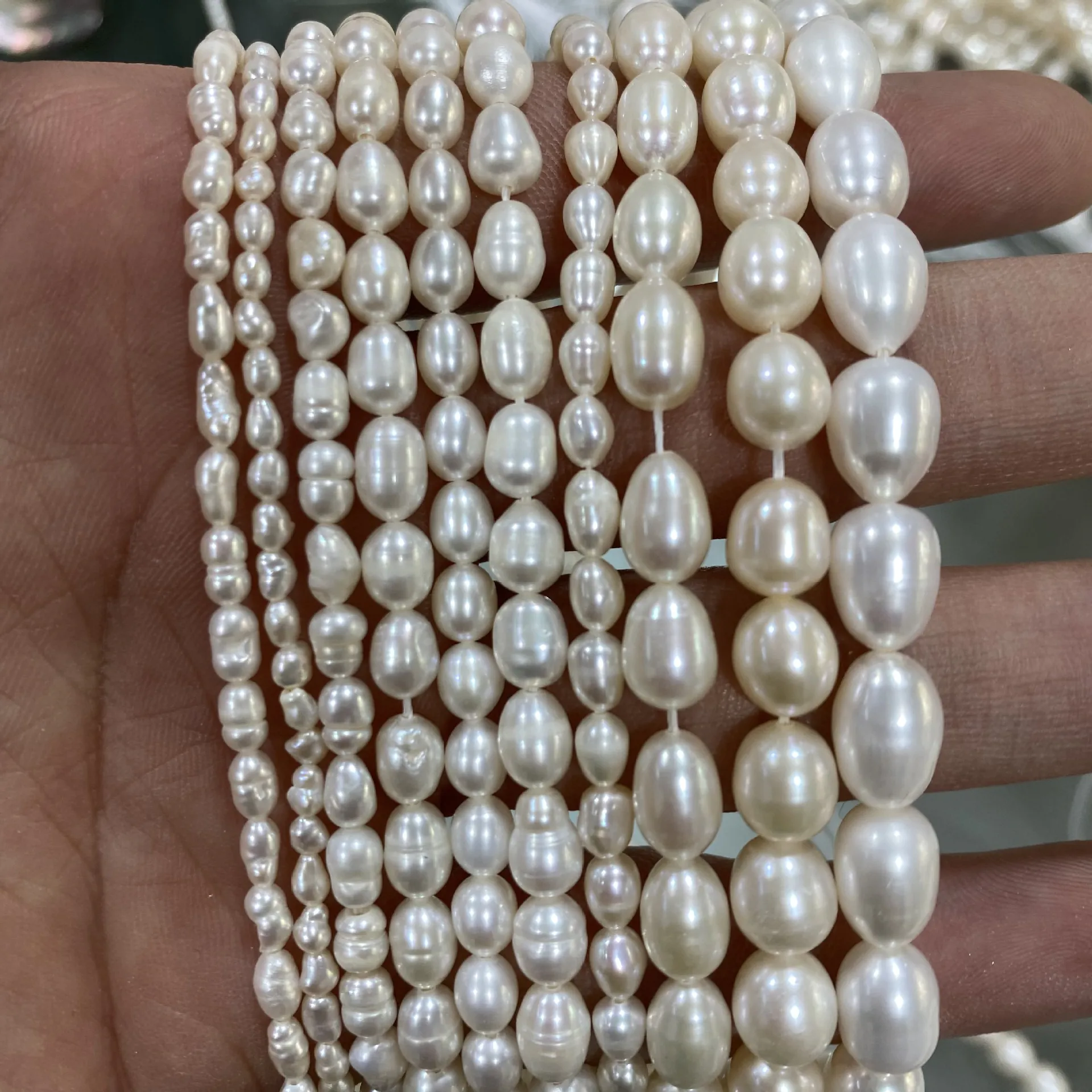 Irregular Round Pearls